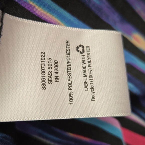 Multicolored Blouse by Attention sz small - Picture 6 of 6